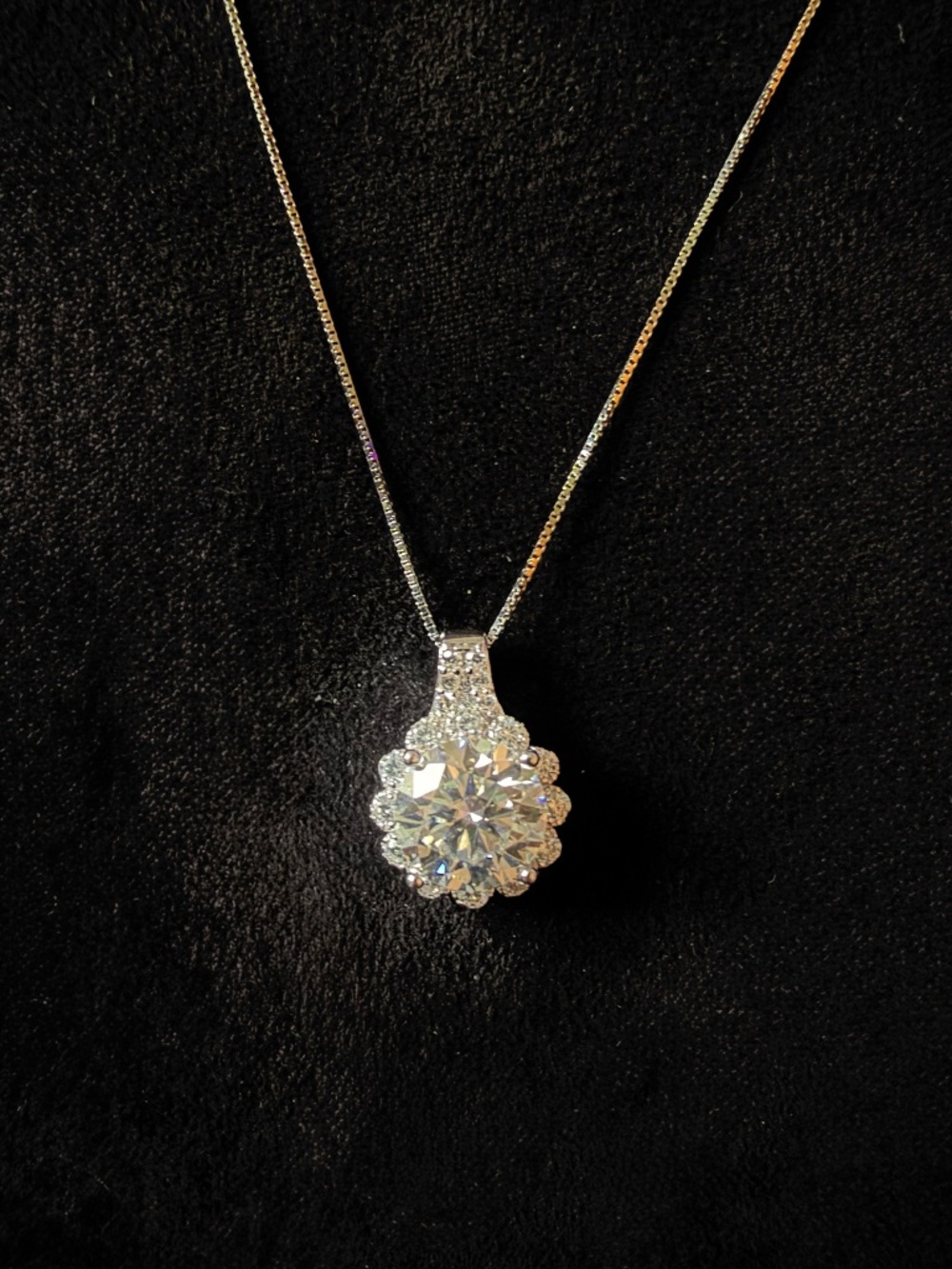 Moissanite Necklace